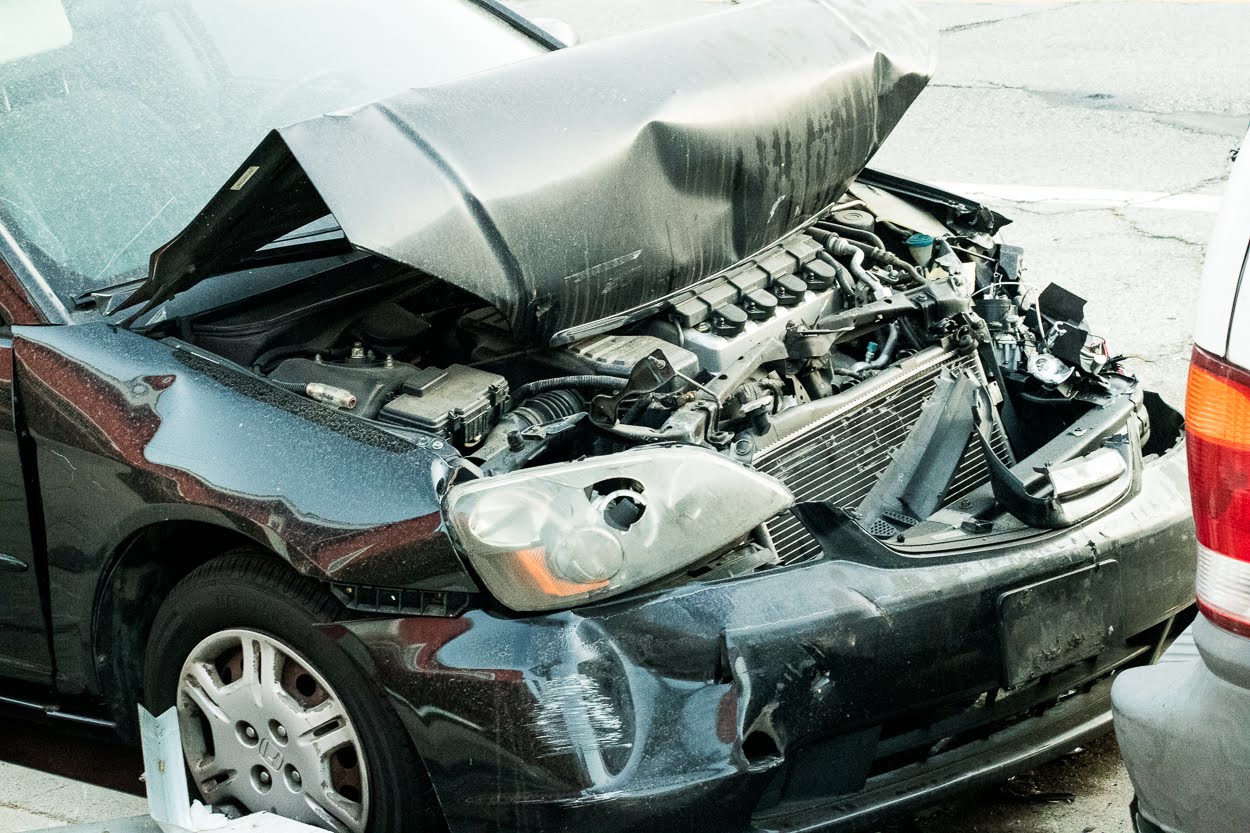 Vehicle Hits Building on Rollins St in Sturgeon, MO